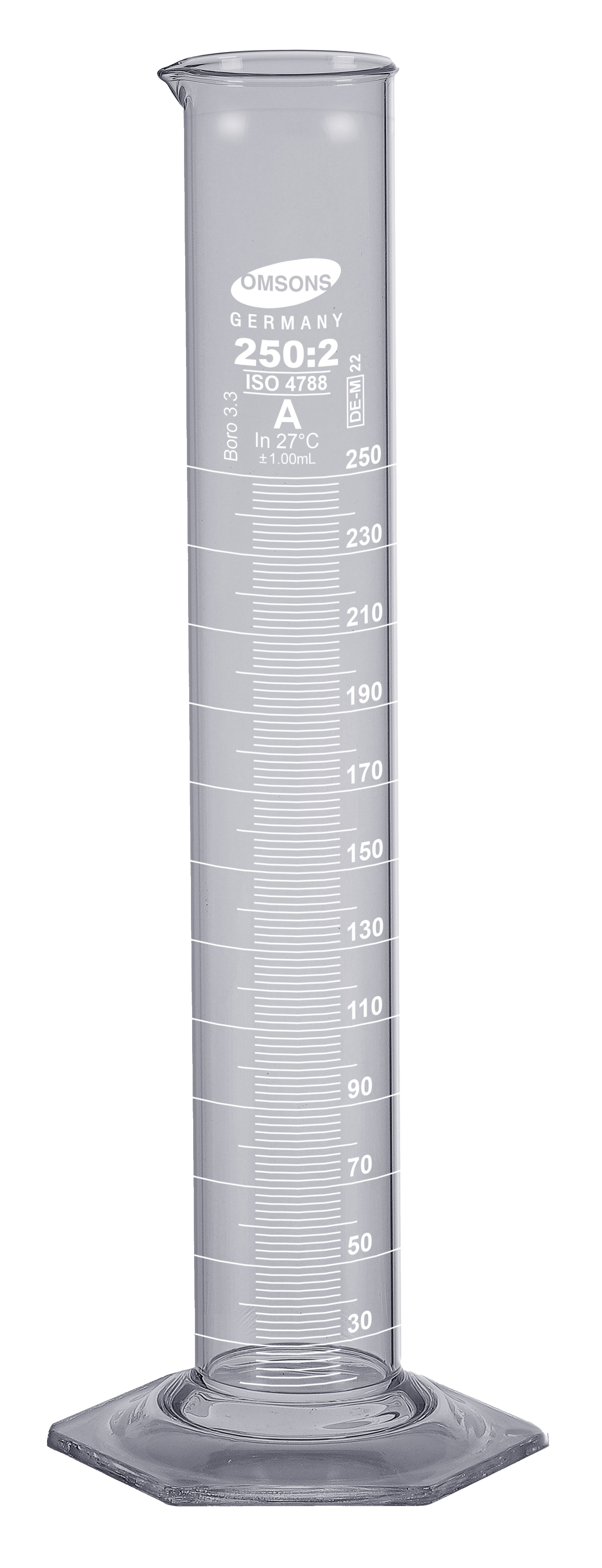 Glass Cylinder 1000ml- 2400.105.08