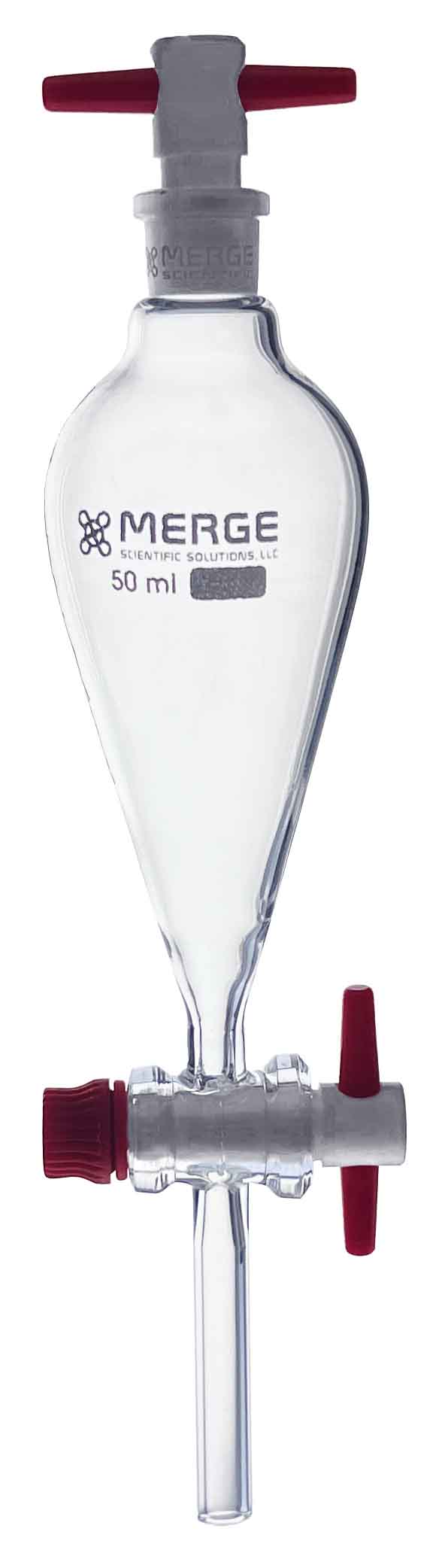 Funnels, Separatory, Squibb, PTFE Stopcocks